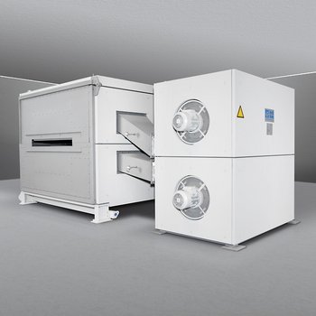 Schwebetrockner für die Lackierung von Metallfolie