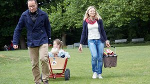 Familie der Mitarbeiterin Katharina Schütz beim Ausflug