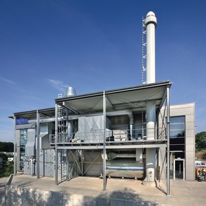 Lufttechnik für eine Bandlackieranlage für Leichtmetallfolie 