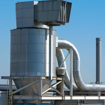 Zyklon für die Abscheidung von Aluminiumspänen