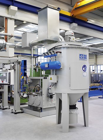 Обеспыливание установки для газорезки и сварки 