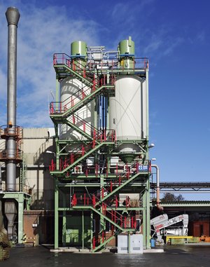 Hochdruckförderanlage für Ersatzbrennstoffe