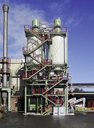 Hochdruckförderanlage für Ersatzbrennstoffe 