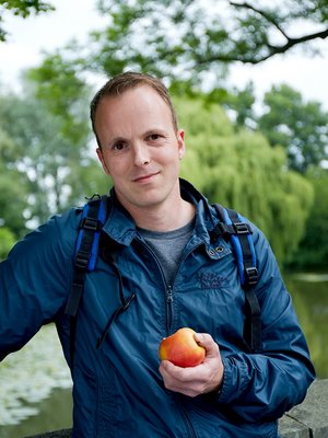 Mitarbeiter Christian Menke beim Wandern